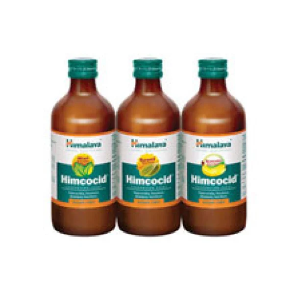 himcocid suspension 200 ml mint flavour the himalaya drug company