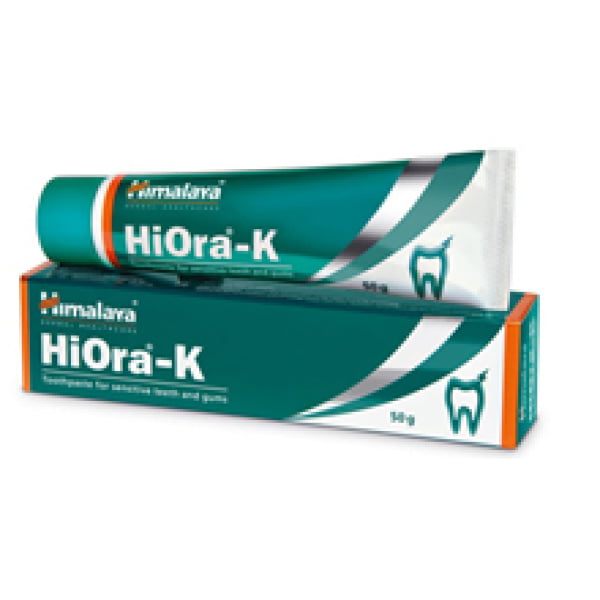 hiora-K toothpaste 50 gm the himalaya drug company