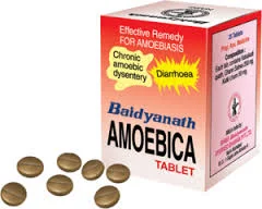 amoebica tablets 25tabs shree baidyanath ayurved bhavan